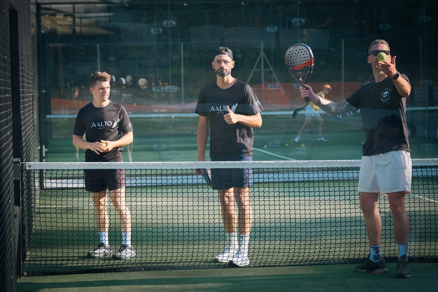 Genesis Club — joueurs sur le terrain